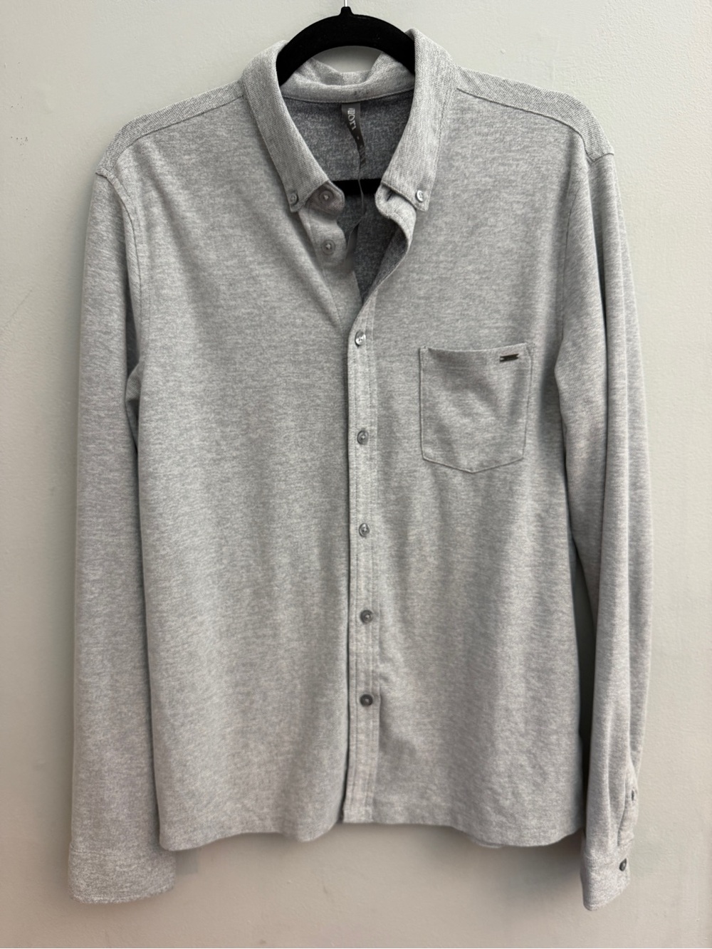 Vuori Men's Long Sleeve Ace Button-Down, Size Medium